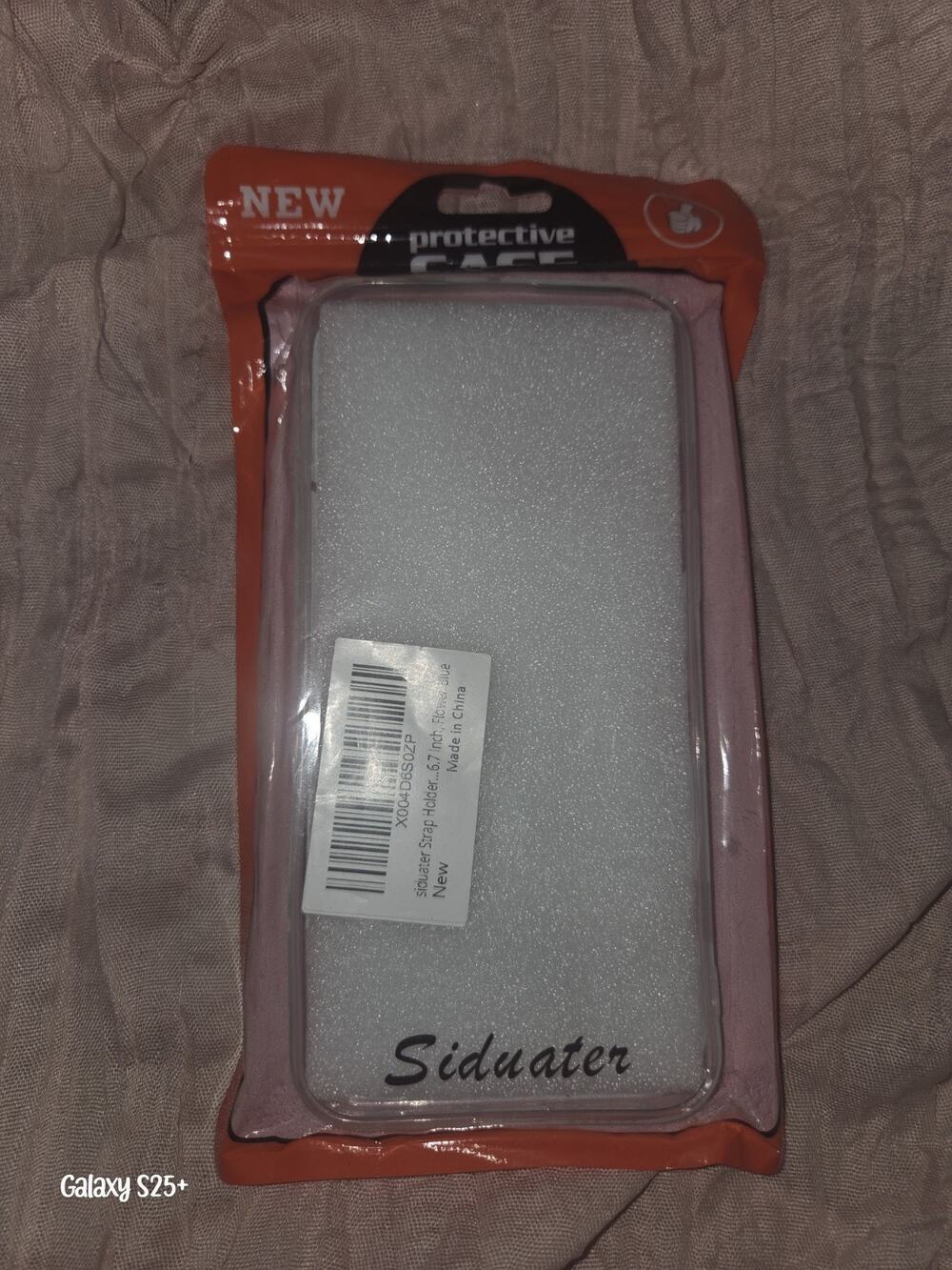 New Case Transparent Back Case... 6.7 inch